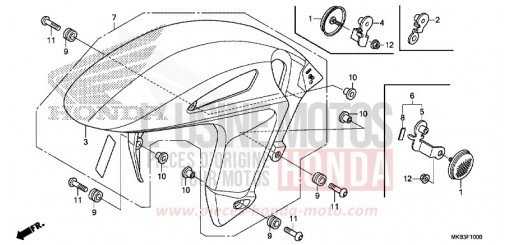 AILE AVANT CBR1000SAF de 2015